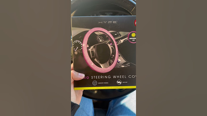 Dollar Tree Steering Wheel Cover in PINK 💕💞💓