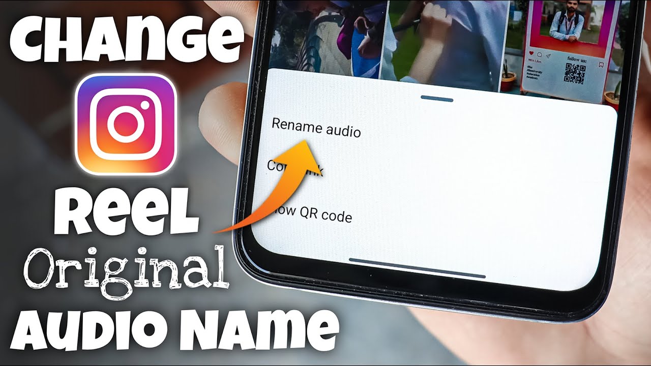 How to Change Original Audio Name in Instagram Reels - YouTube