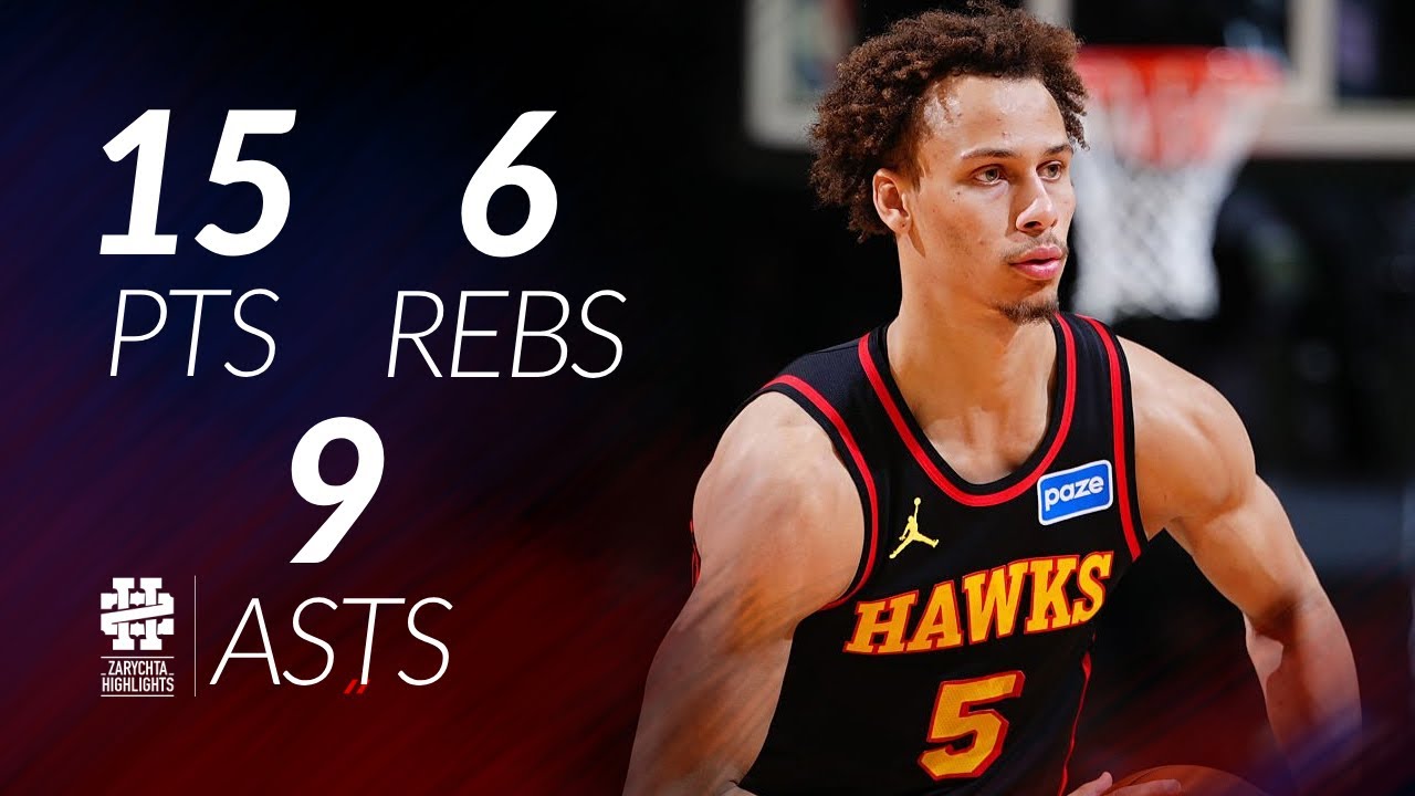 Дайсон Дэниелс 15 очков, 6 подборов, 9 передач против «Селтикс» в сезоне 25/26