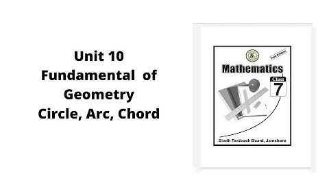 unit 10 fundamental of Geometry | Circle | class 7 math | Congruent shapes and similar shapes | JEST