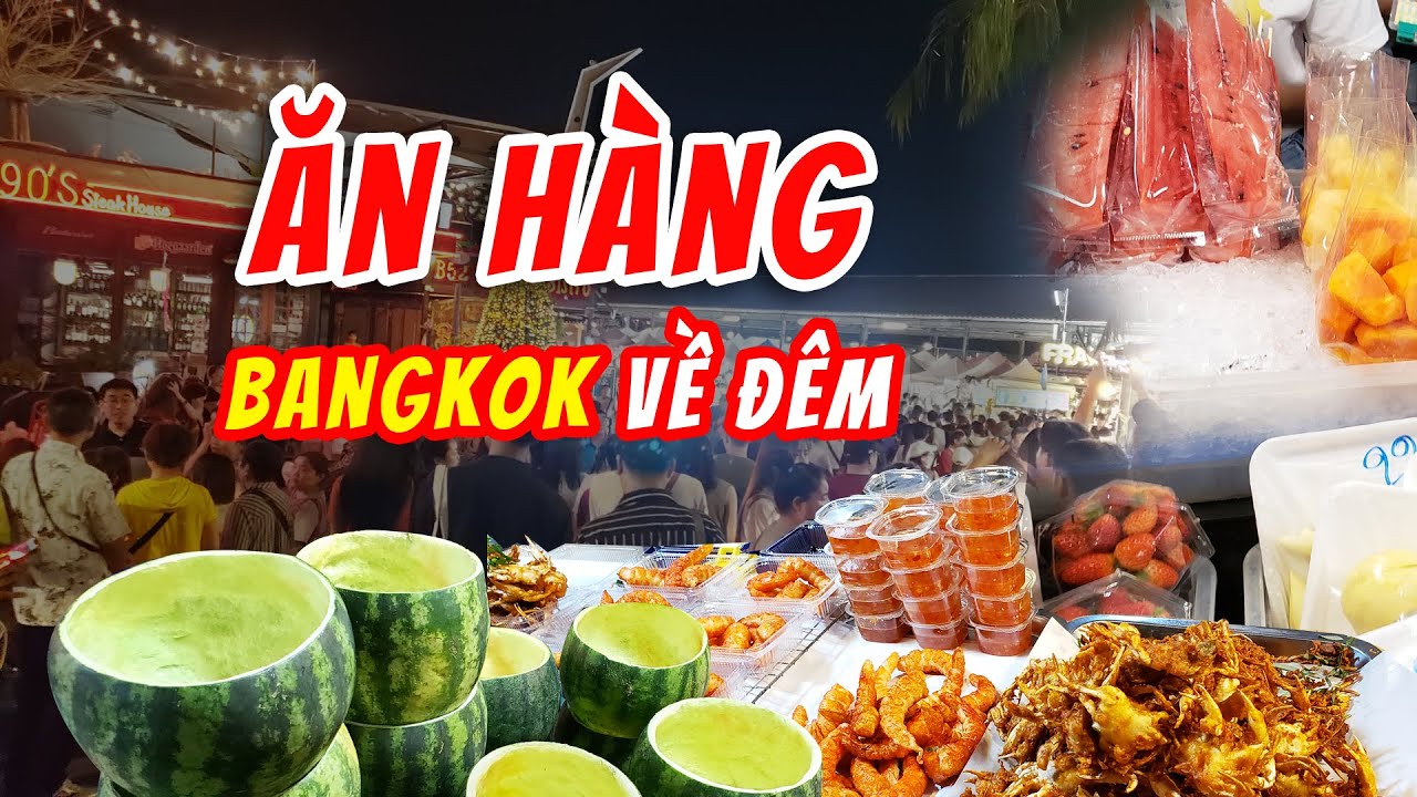 chợ đêm ở thái lan Update New Du Lịch Thái Lan - Chợ Đêm Xe Lửa Ratchada Tại Bangkok - Cách Đi Tàu Điện BTS Sky Train và MRT #130