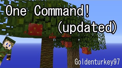 Vanilla Mod (update) : EVEN More Food - ONE COMMAND