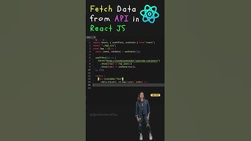Fetch Data from API in React JS || #viralvideo #trending #shortvideo #trending #shorts #tech