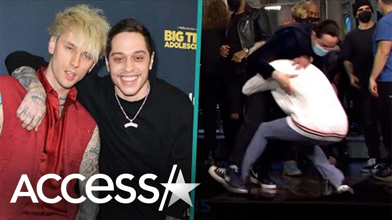 Pete Davidson explains how he and Machine Gun Kelly fell off the ...