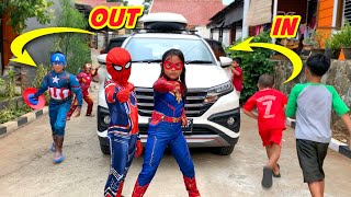 Drama Superhero Lucu : Masuk Mobil Ini Bisa Berubah Jadi Super Hero | Pixel Kinaragendis