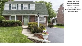 613 MONTANA AVE, ALDAN, PA Presented by Lisa Pecora Team. 613 MONTANA AVE, ALDAN, PA Presented by Lisa Pecora Team.