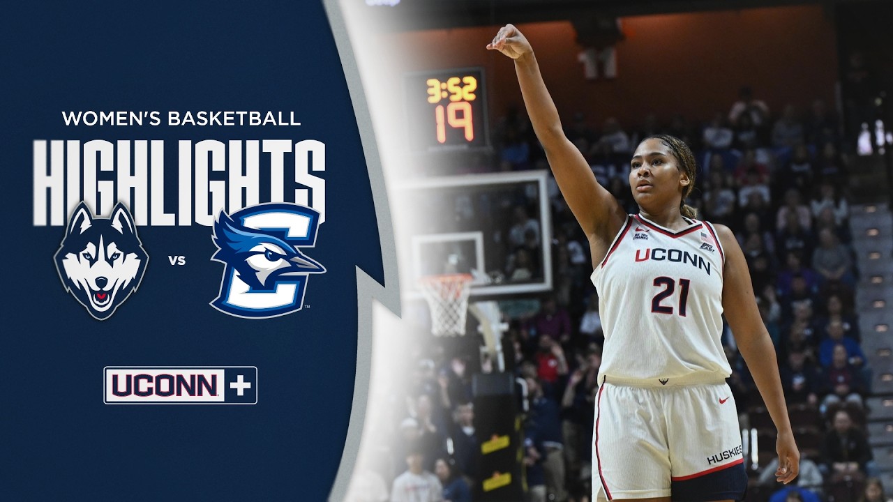 HIGHLIGHTS | Strong, Top-Ranked Huskies Cruise Past Creighton