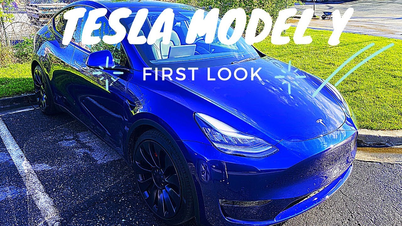 Tesla Model Y: First Look - YouTube