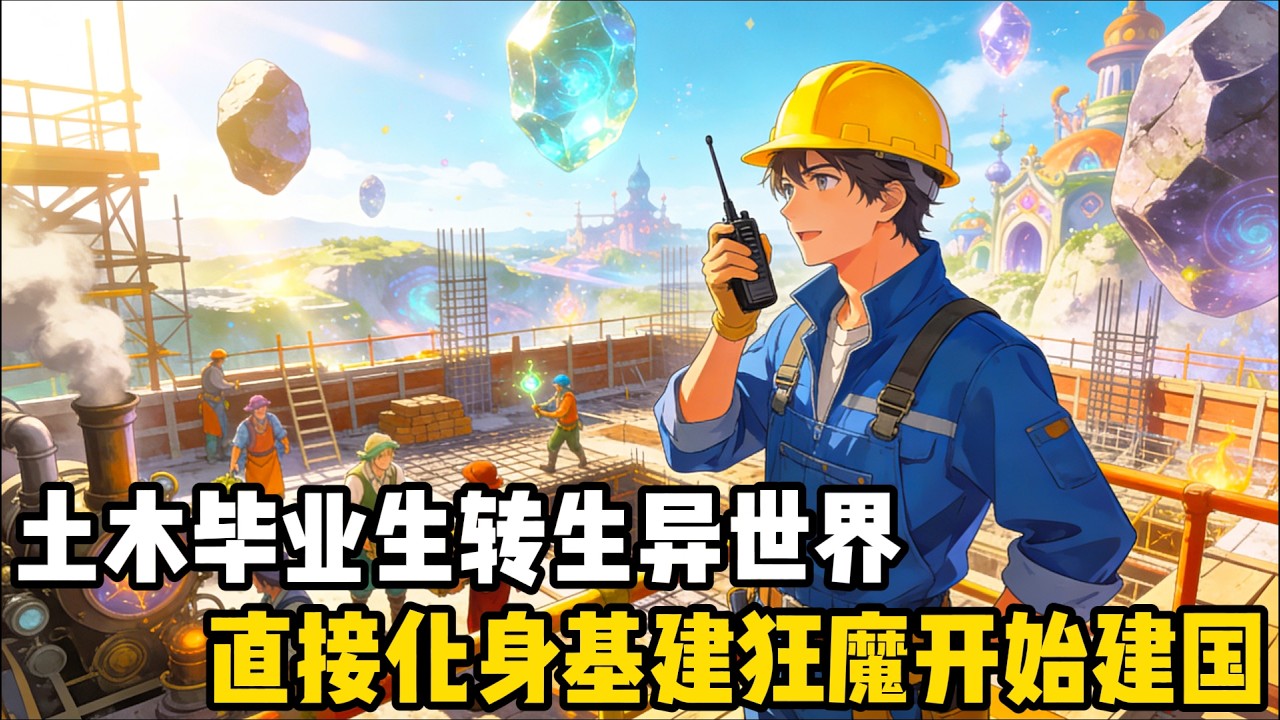 土木老哥穿越異世界當領主，逆天改命開啟大基建時代！#動漫 #动画推荐 #动漫 #小说推荐 #漫画解说 #爽文 #网文小说 #一口气看完