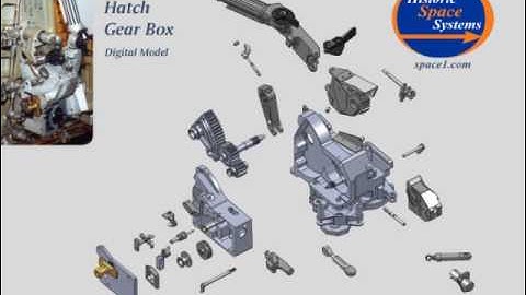 Apollo hatch gear box