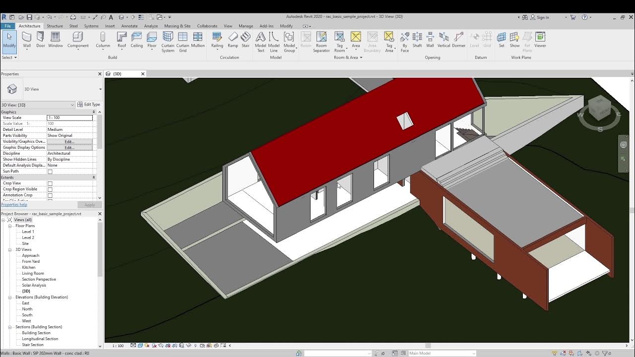 How to Navigate 3D view in Revit | part.1 - YouTube