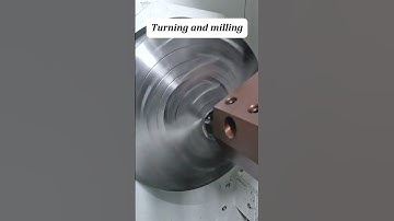 Turning and milling#tornado #machine #cnc