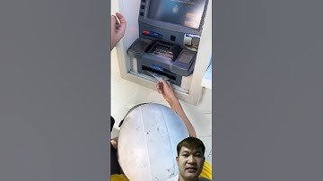 Chú ý khi rút tiền ở cây ATM #shorts
