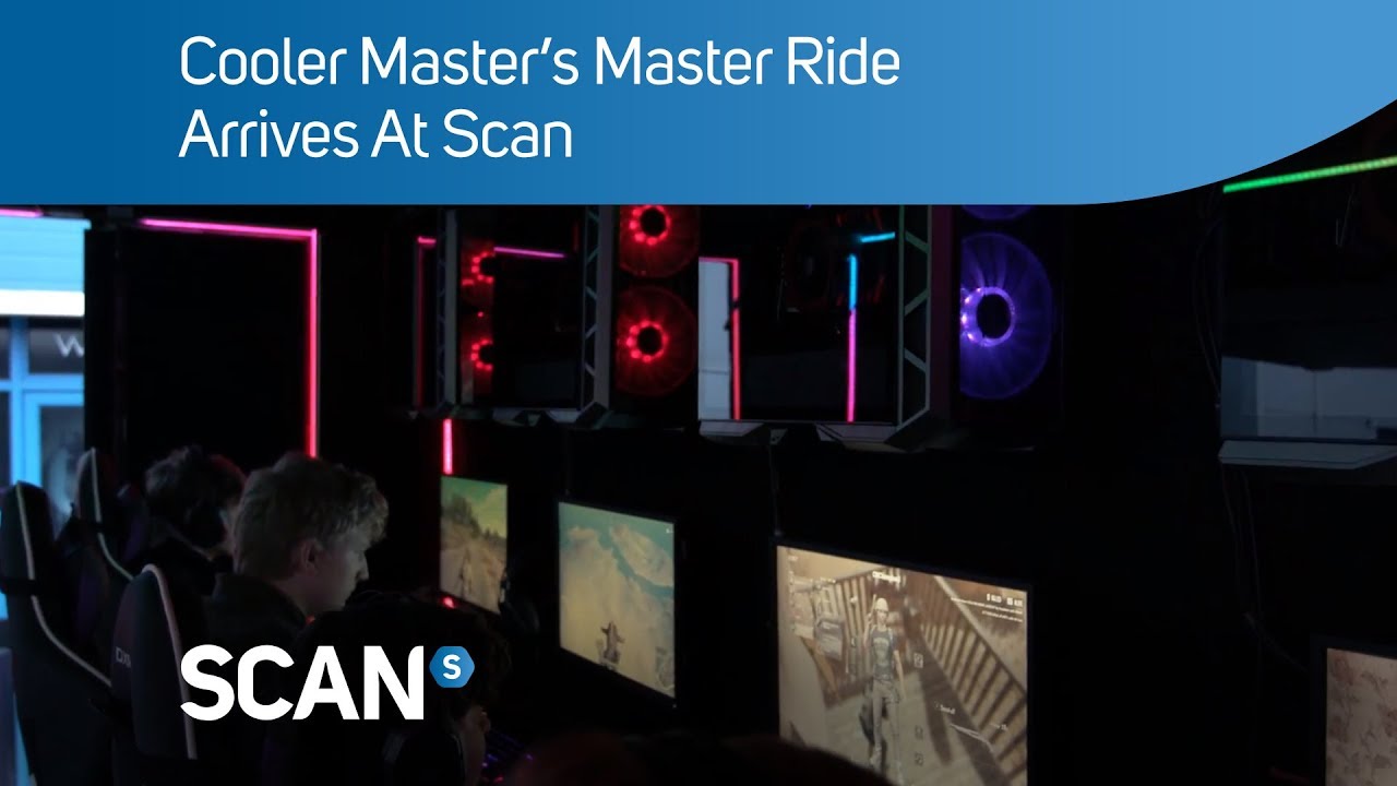 COOLER MASTER'S MASTER RIDE ARRIVES AT SCAN 17.1.2018 YouTube