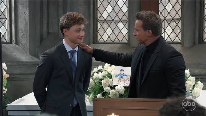 Jason & Danny Speak About Sam Together at the Funeral on General Hospital  (Nov. 19, 2024) - YouTube