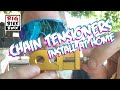 Installing chain tensioners from SE racing on a Big Ripper