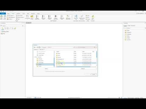 Import mxd file
