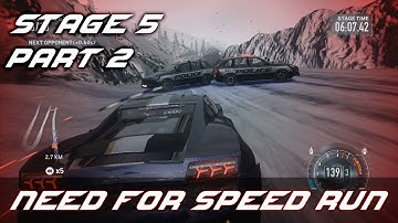 NFS Run Gameplay | Stage 5 | part 2 | 60fps HD Quality | Need for speed run