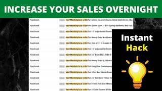 The Secret To Beating Facebook Marketplace's Algorithm For Marketplace Dropshipping
