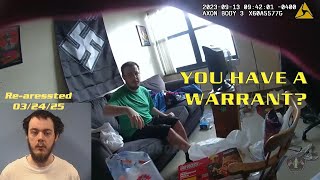 Ohio 'Nazi' Vandal Gets Grandma's House Raided By Police After 4chan Post - Bodycam