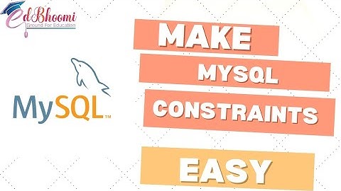 MySql |Constraints| #mysql #notnull #unique #primarykey