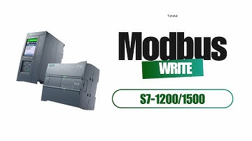 SIEMENS S7-1500 - MODBUS TCP Write