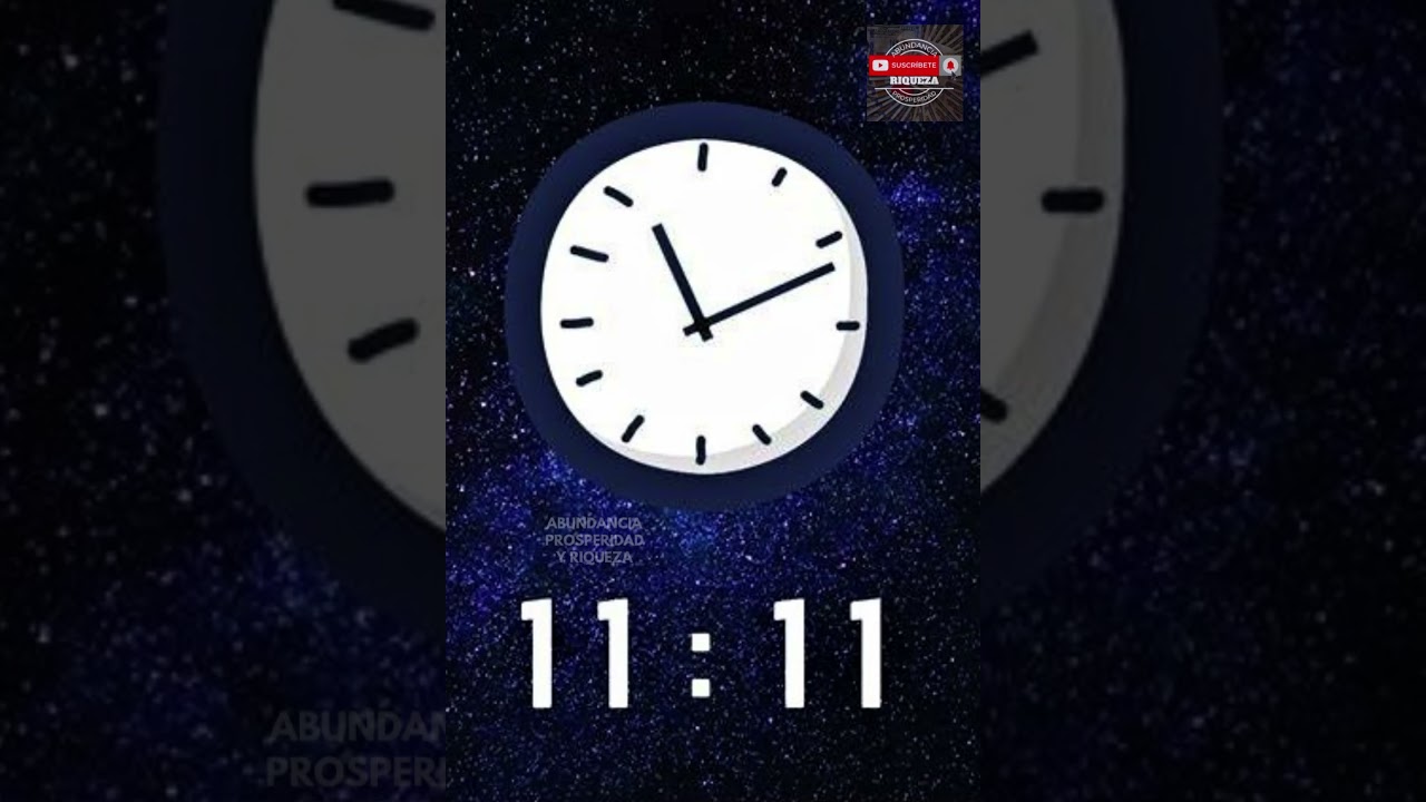 Qué significa ver la HORA ESPEJO 