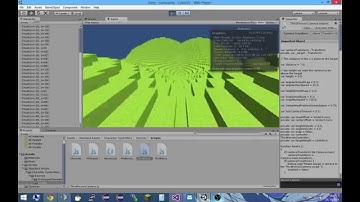 Unity3D infinite voxel world generating
