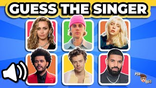 Guess The SINGER by Their SONG | Music Quiz 🎵 screenshot 2