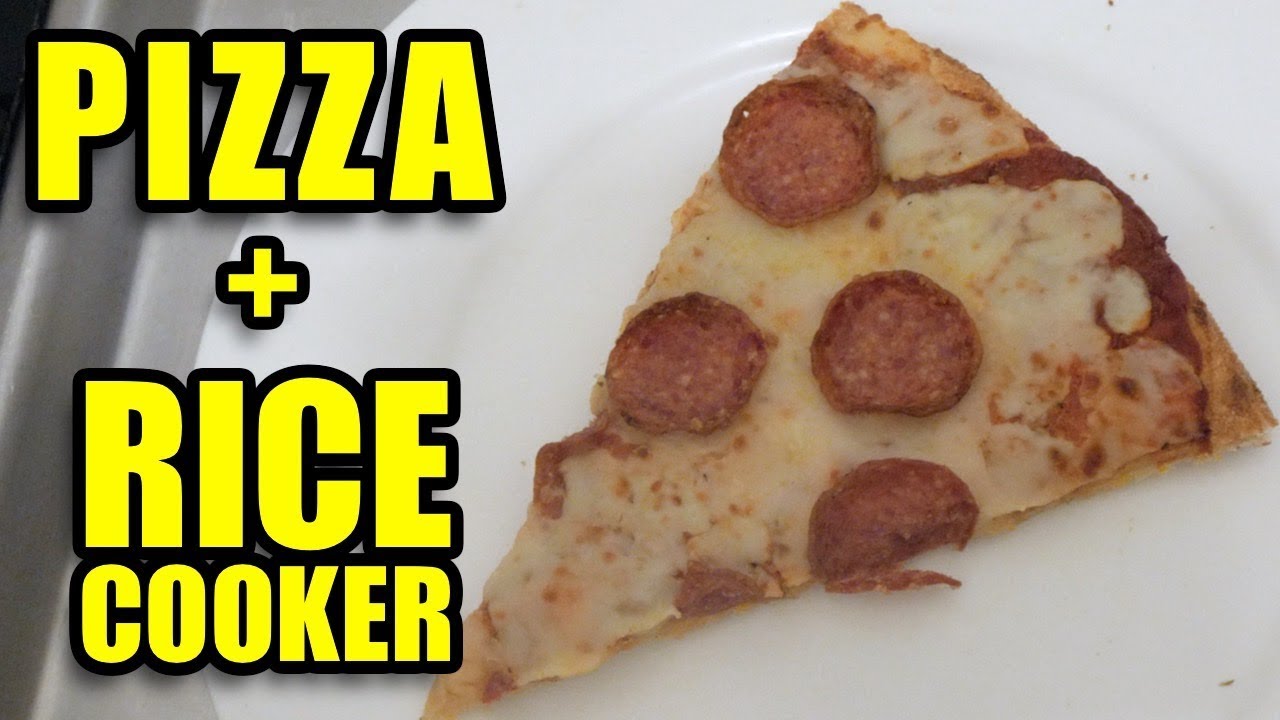 I Cook Pepperoni Pizza in a Rice Cooker YouTube