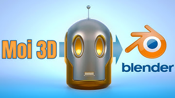 Can 3D Models Feel Pain??? ... [ Export Moi3D to Blender ]