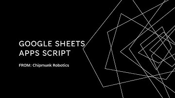 12. Google Sheets Apps Script Macro Recording and Scheduling