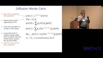 05 - David Ceperley - Diffusion Monte Carlo