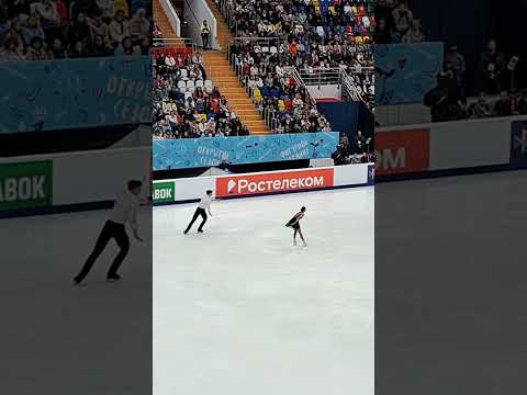 Алёна Косторная/ Георгий Куница. Контрольные прокаты сборной. Москва, сентябрь 2023 #фигурноекатание