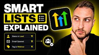 How Smart Lists Work in GoHighLevel (Tutorial)