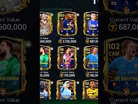 My Thumbnail Pack Unreal 😅 #FCMobile #TOTS #PackOpening