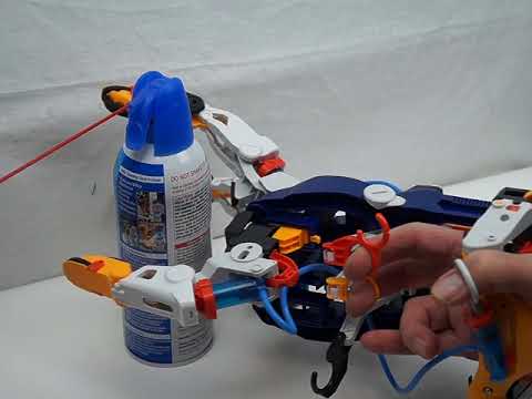 Mega Cyborg Hand Kit Demo - YouTube