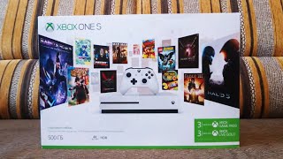 Распаковка Xbox One S  [ 4K ]