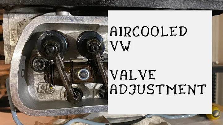 VW Beetle & Kombi Valve Adjustment  |  VWCF