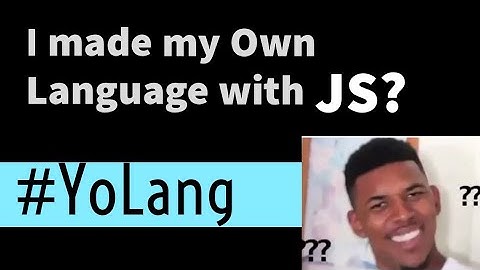 I built my own Programming Language with JS #coding #javascript