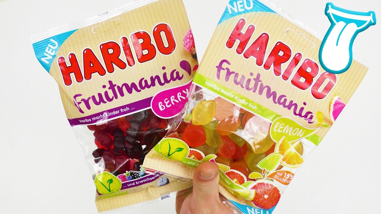 Haribo Fruitmania Lemon Berry Im Test Wie Schmecken Vegetarische Sussigkeiten In Aller Munde Youtube