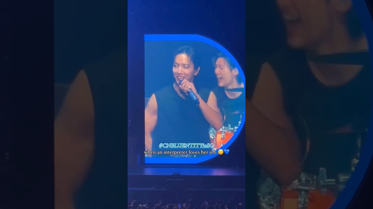 Our idols impressed by interpreter 😍