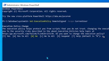 How to Fix Running Scripts is Disabled Error in Powershell on Windows 10