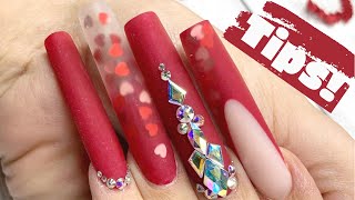 Omg! Extreme length nails using tips! screenshot 3