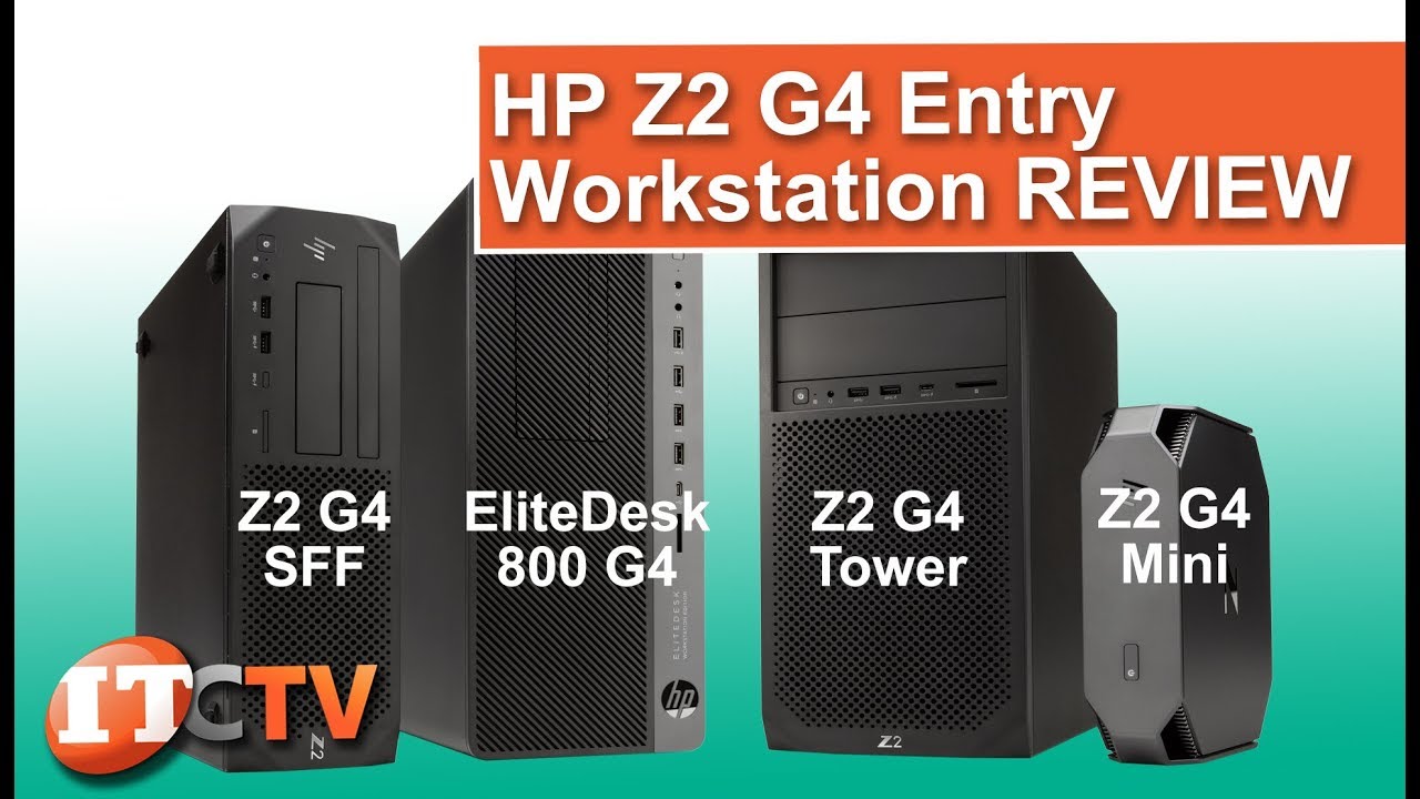 HP Z2 Mini G3 Workstation Unboxing - Xeon E3 processor NVIDIA