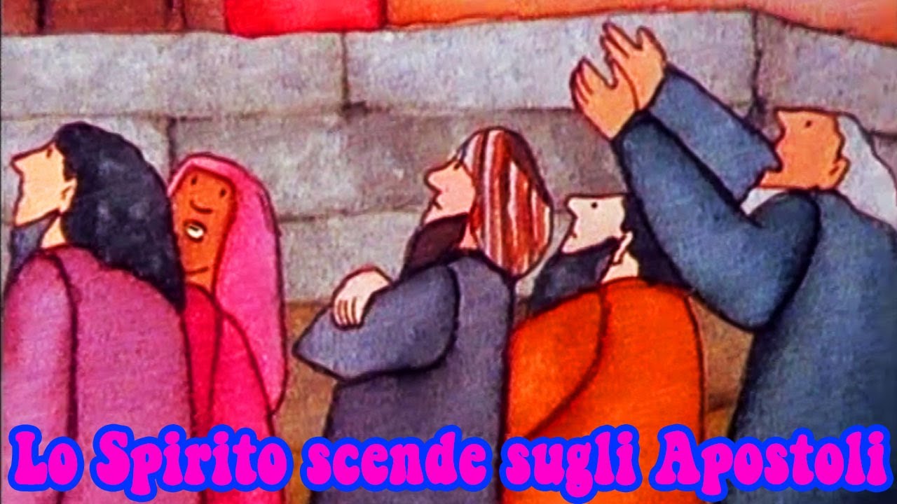 Lo Spirito Santo scende sugli Apostoli - Bibbia per bambini - YouTube