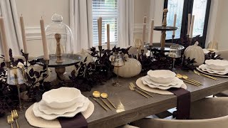 Amazon Links Of The Day! Here’s My Fall Table Decor! #amazon #falltablescape  ￼