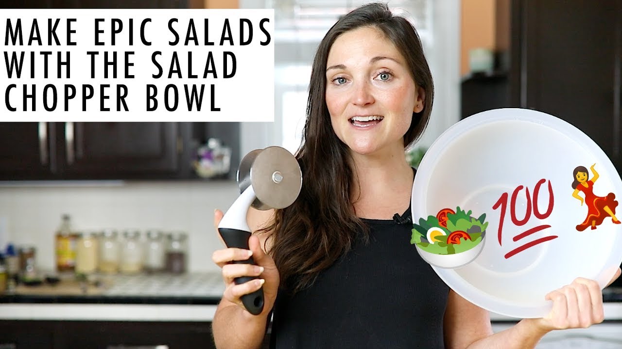 The Salad Chopper Tool You Need For Making Epic Salads 