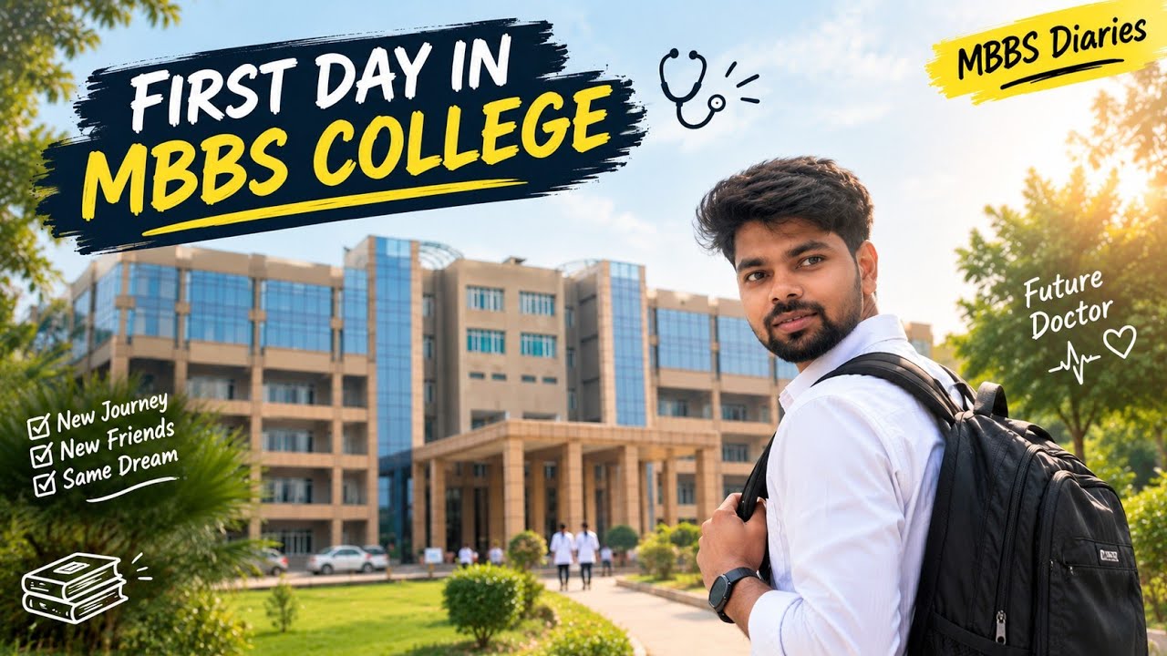 My First Day in MBBS College ❤️ | Medical College Life | MBBS Diaries #mbbs #medicalstudent #medico
