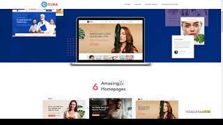 Cura - Medical Clinic Theme clinic medical Sena screenshot 1